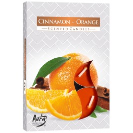 Podgrzewacze zapachowe Cynamon - Pomarańcza 6 szt.