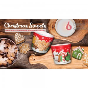 Świeca zapachowa  GINGERBREAD COOKIES Christmas Sweets zdjęcie5